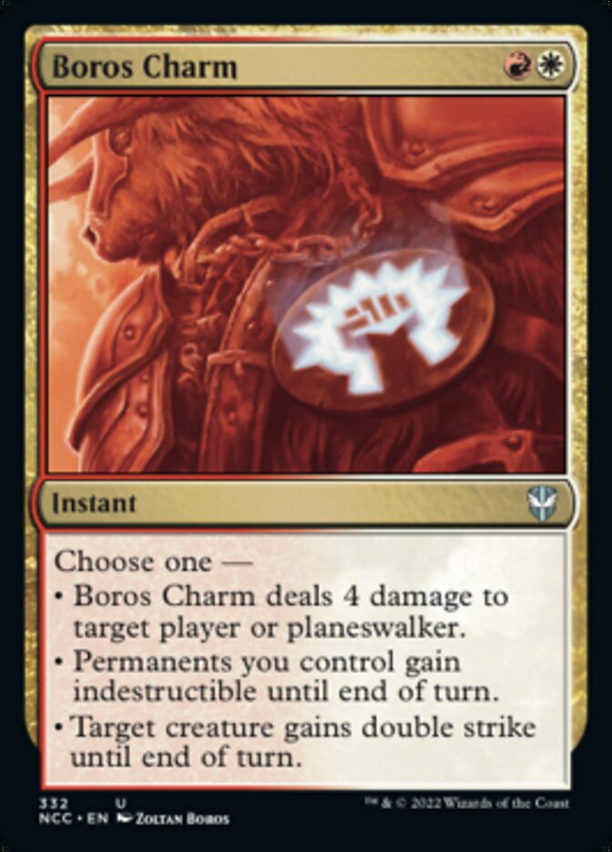 Boros Charm [Streets of New Capenna Commander] | Webway Games