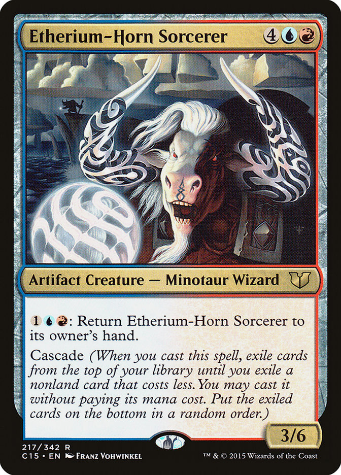 Etherium-Horn Sorcerer [Commander 2015] | Webway Games