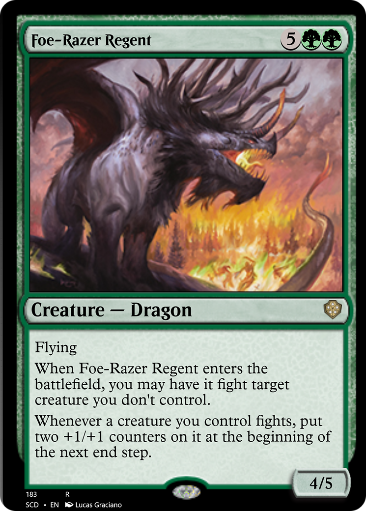 Foe-Razer Regent [Starter Commander Decks] | Webway Games