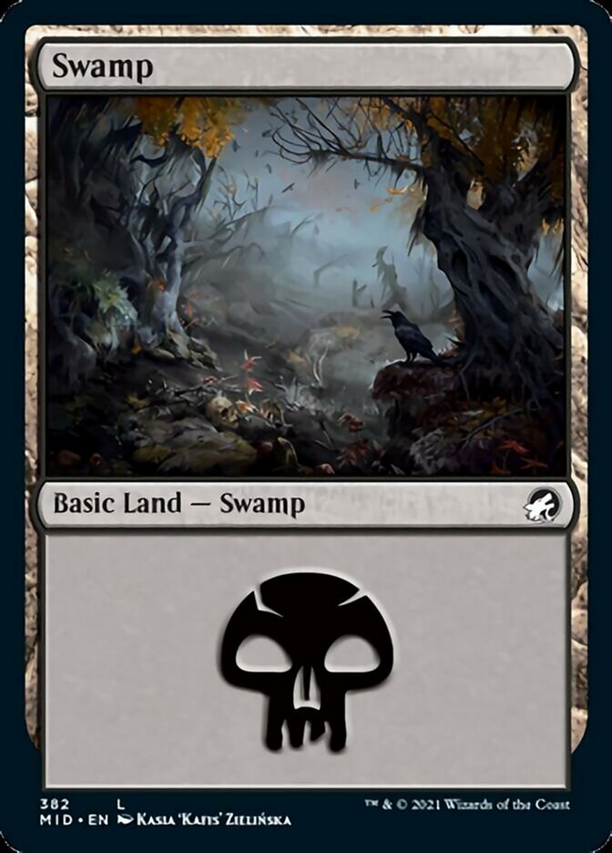 Swamp (382) [Innistrad: Midnight Hunt] | Webway Games