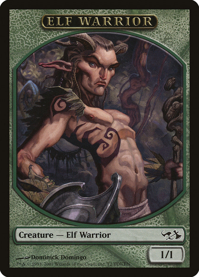 Elf Warrior Token [Duel Decks: Elves vs. Goblins Tokens] | Webway Games
