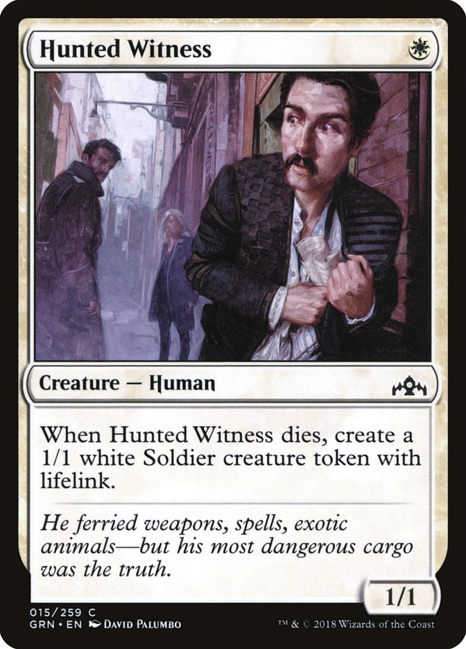 Hunted Witness [Guilds of Ravnica] | Webway Games