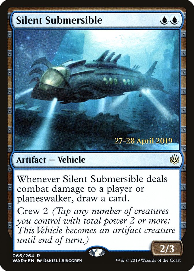 Silent Submersible  [War of the Spark Prerelease Promos] | Webway Games