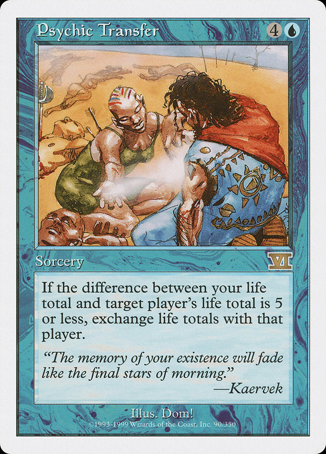 Psychic Transfer [Classic Sixth Edition] | Webway Games