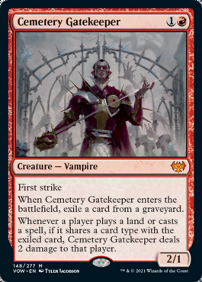 Cemetery Gatekeeper [Innistrad: Crimson Vow] | Webway Games