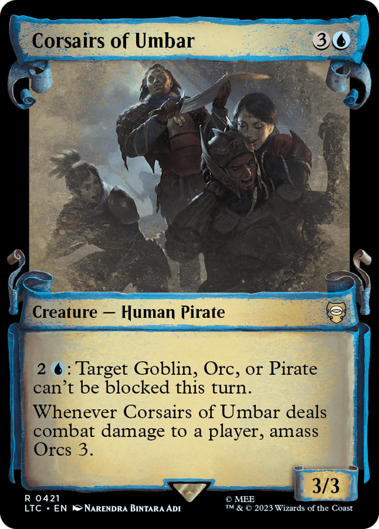 Corsairs of Umbar [The Lord of the Rings: Tales of Middle-Earth Commander Showcase Scrolls] | Webway Games