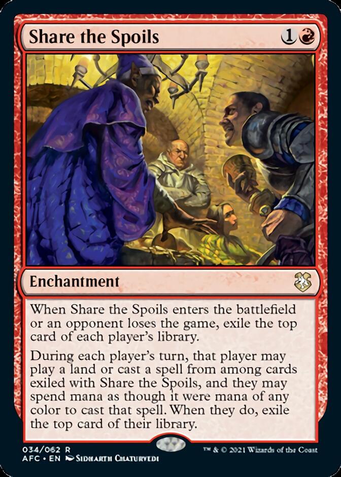 Share the Spoils [Dungeons & Dragons: Adventures in the Forgotten Realms Commander] | Webway Games