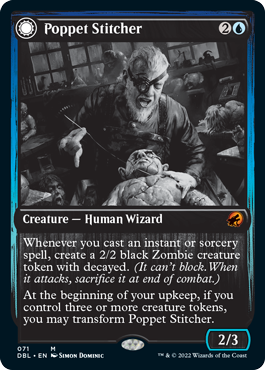 Poppet Stitcher // Poppet Factory [Innistrad: Double Feature] | Webway Games