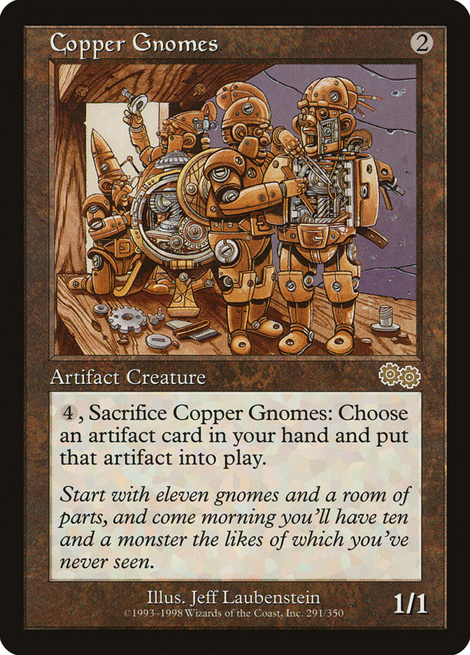 Copper Gnomes [Urza's Saga] | Webway Games