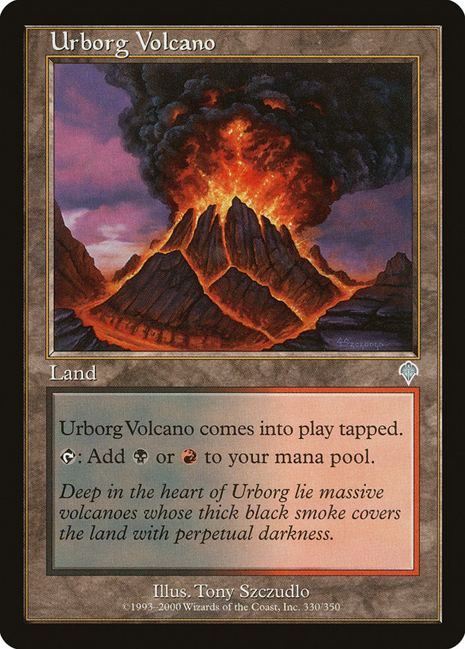 Urborg Volcano [Invasion] | Webway Games