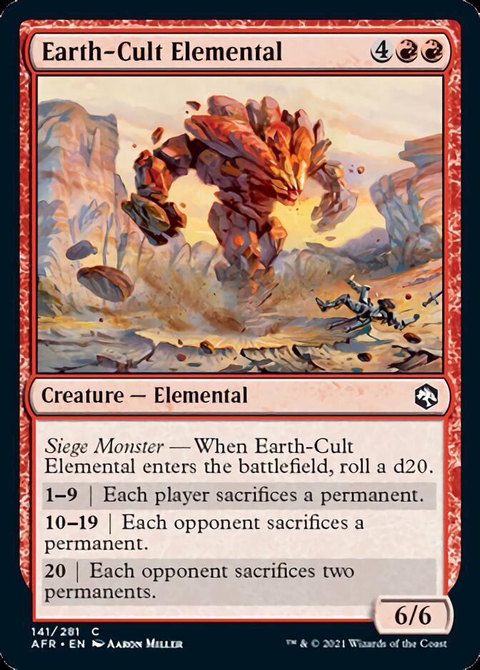 Earth-Cult Elemental [Dungeons & Dragons: Adventures in the Forgotten Realms] | Webway Games