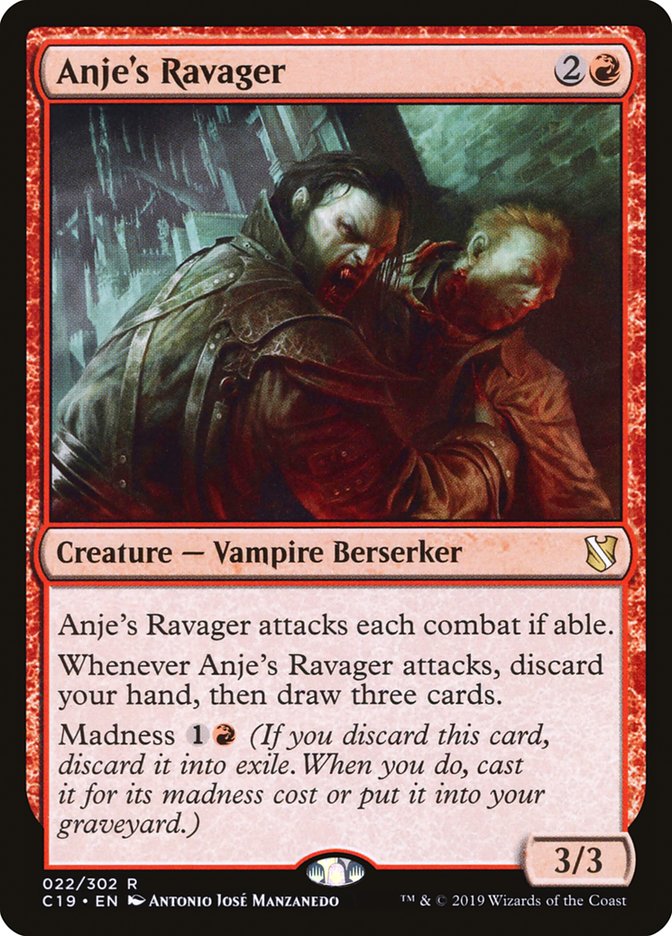 Anje's Ravager [Commander 2019] | Webway Games