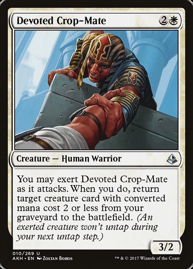 Devoted Crop-Mate [Amonkhet] | Webway Games