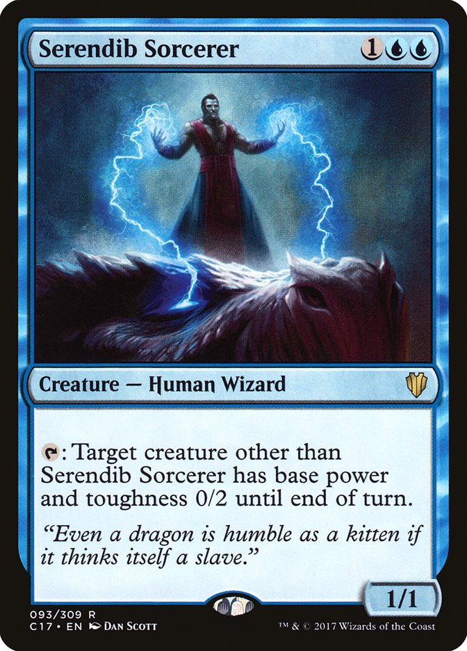 Serendib Sorcerer [Commander 2017] | Webway Games