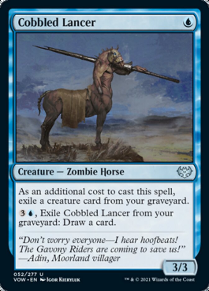 Cobbled Lancer [Innistrad: Crimson Vow] | Webway Games