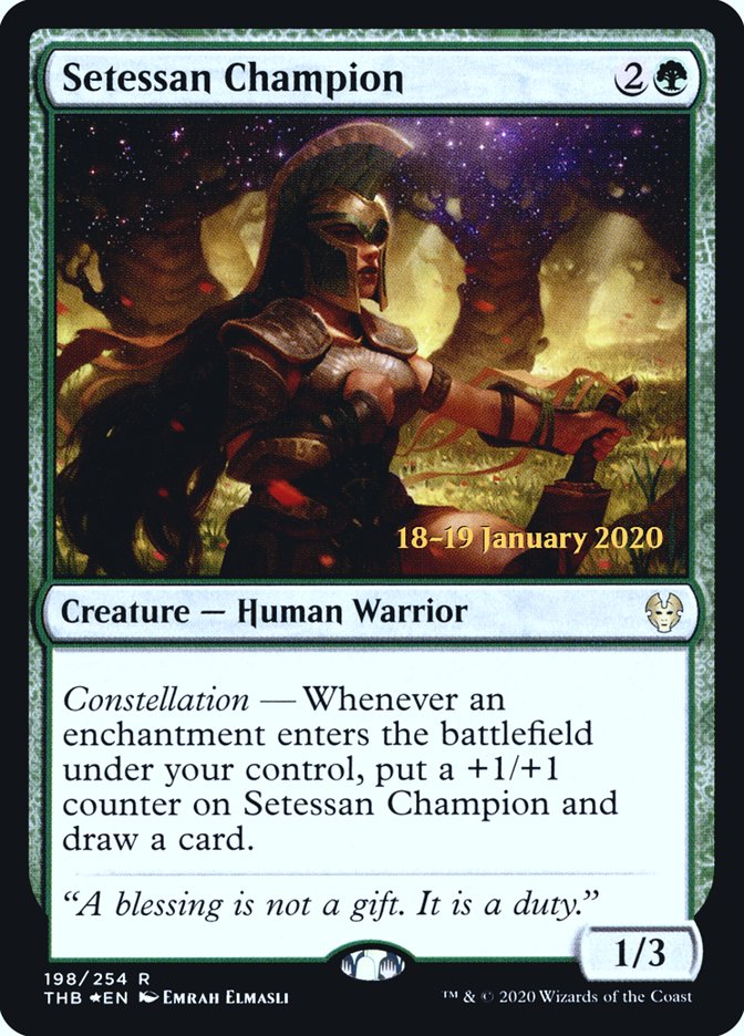 Setessan Champion [Theros Beyond Death Prerelease Promos] | Webway Games
