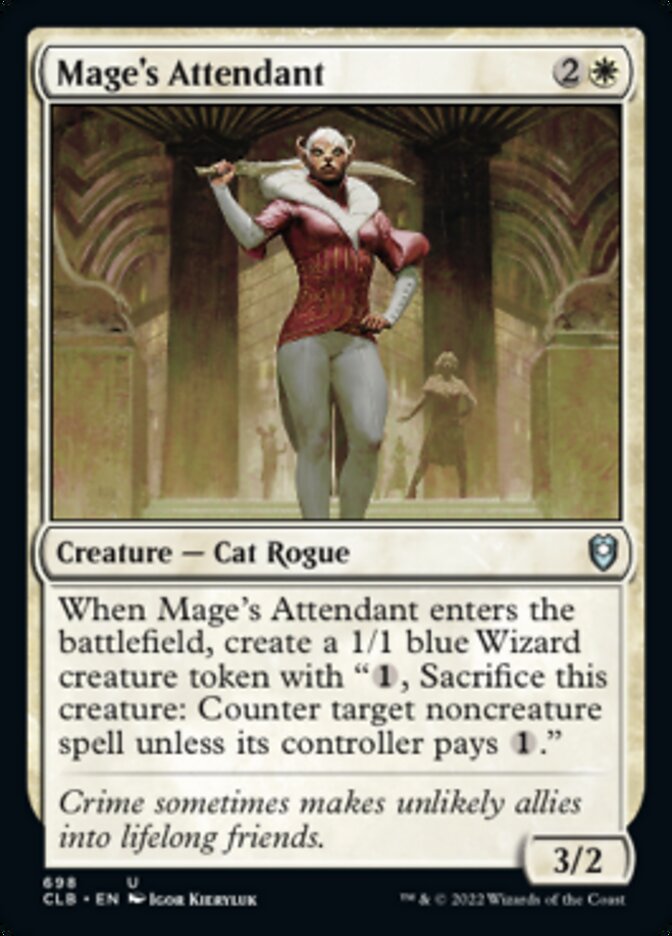 Mage's Attendant [Commander Legends: Battle for Baldur's Gate] | Webway Games