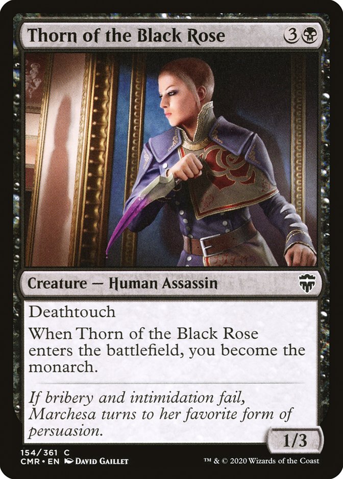 Thorn of the Black Rose [Commander Legends] | Webway Games