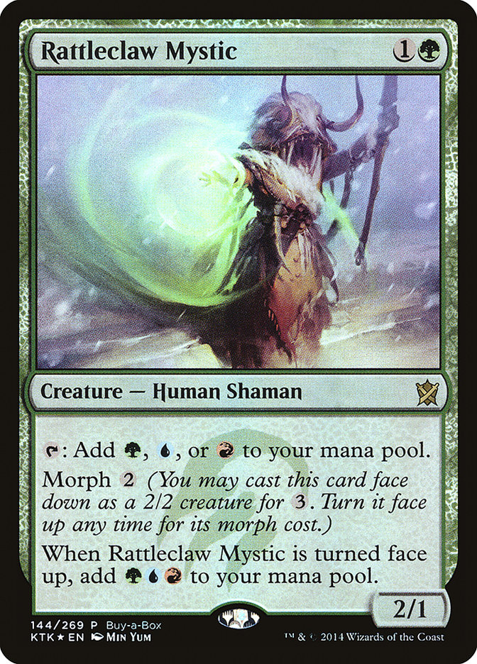 Rattleclaw Mystic (Buy-A-Box) [Khans of Tarkir Promos] | Webway Games