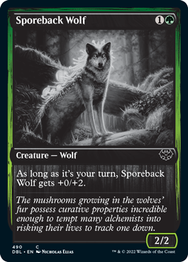Sporeback Wolf [Innistrad: Double Feature] | Webway Games
