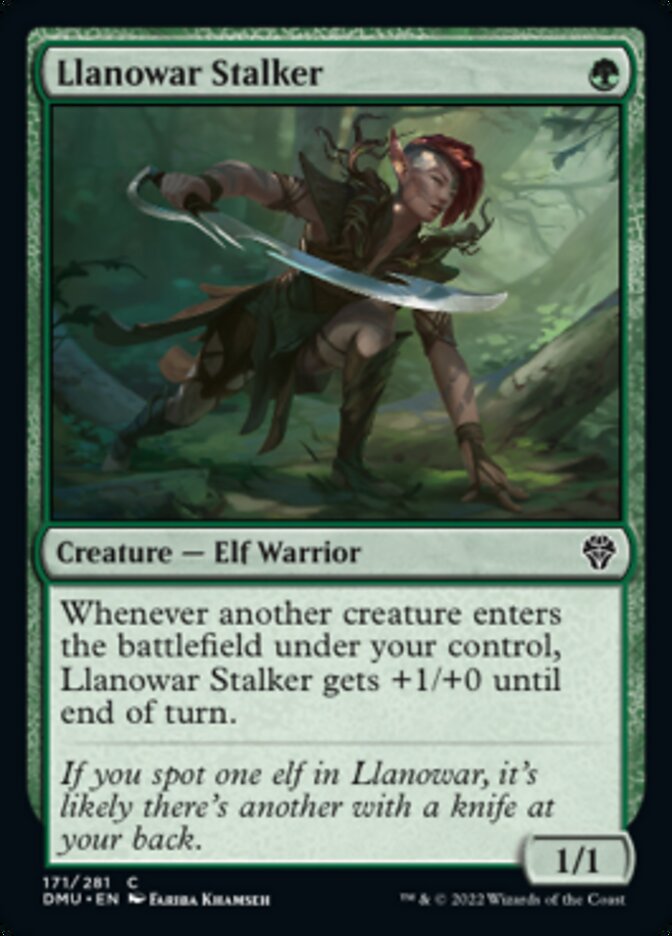 Llanowar Stalker [Dominaria United] | Webway Games