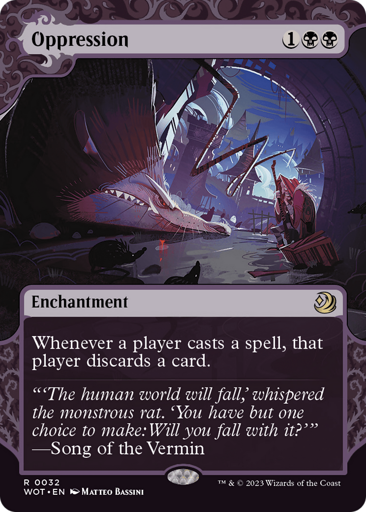 Oppression [Wilds of Eldraine: Enchanting Tales] | Webway Games