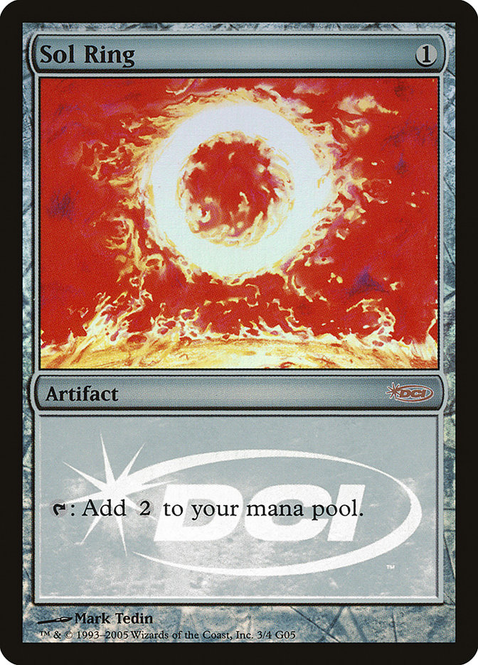 Sol Ring [Judge Gift Cards 2005] | Webway Games