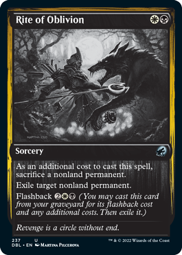 Rite of Oblivion [Innistrad: Double Feature] | Webway Games