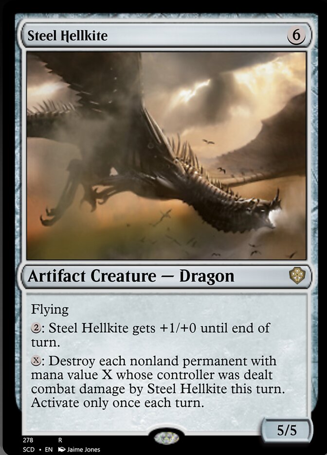 Steel Hellkite [Starter Commander Decks] | Webway Games