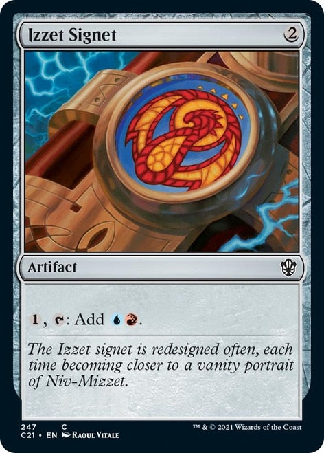 Izzet Signet [Commander 2021] | Webway Games