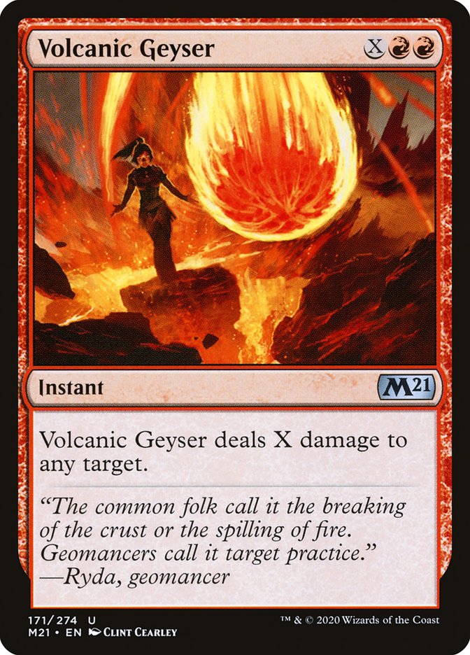 Volcanic Geyser [Core Set 2021] | Webway Games
