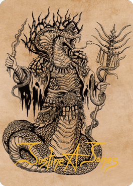 Sivriss, Nightmare Speaker Art Card (51) (Gold-Stamped Signature) [Commander Legends: Battle for Baldur's Gate Art Series] | Webway Games