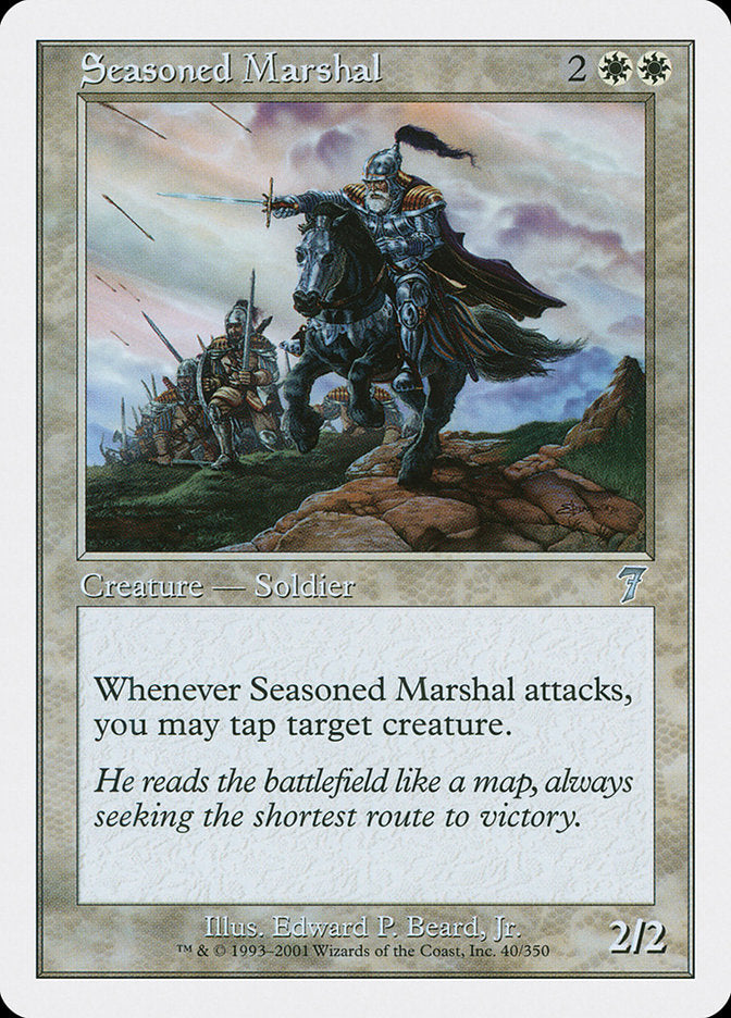 Seasoned Marshal [Seventh Edition] | Webway Games