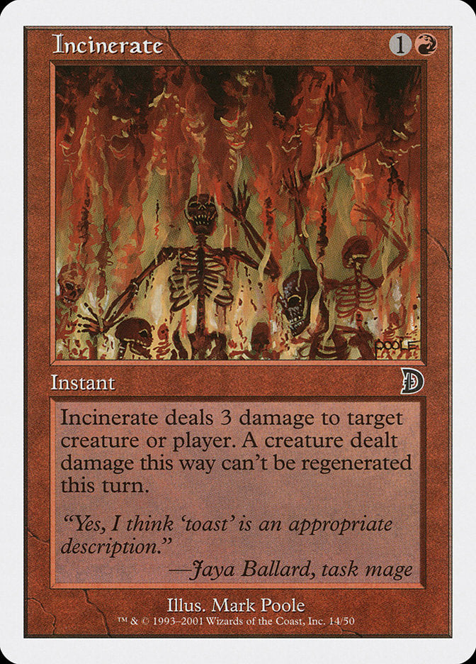 Incinerate [Deckmasters] | Webway Games