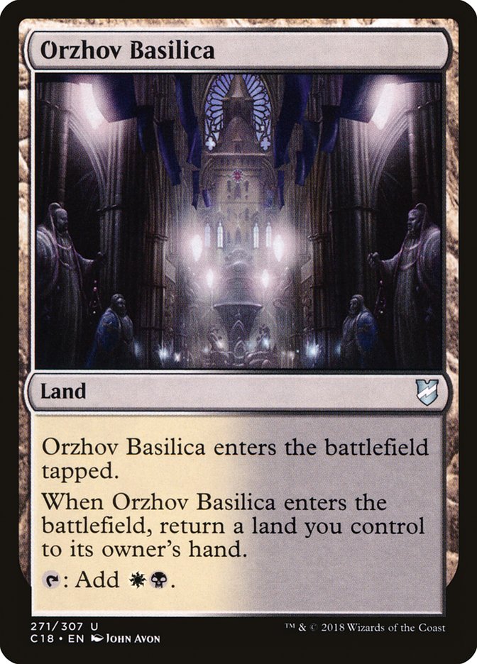 Orzhov Basilica [Commander 2018] | Webway Games