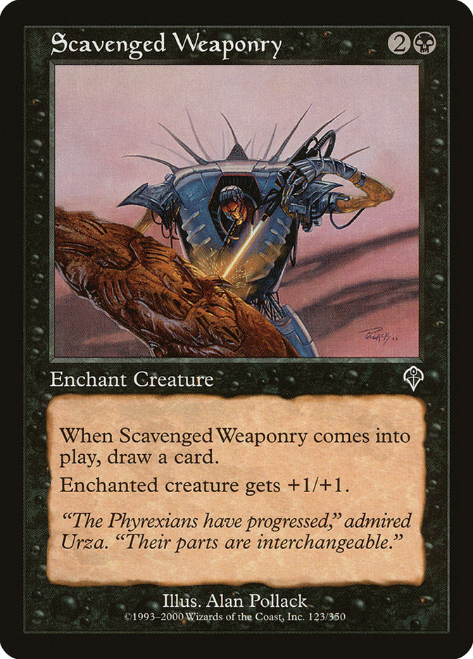 Scavenged Weaponry [Invasion] | Webway Games