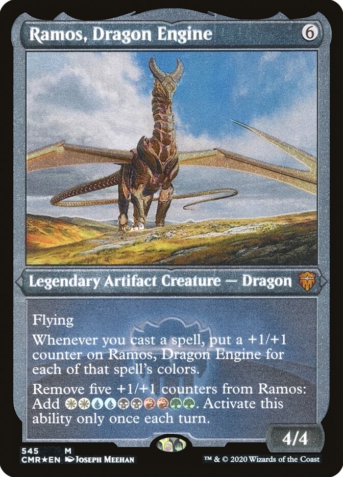 Ramos, Dragon Engine [Commander Legends Etched] | Webway Games