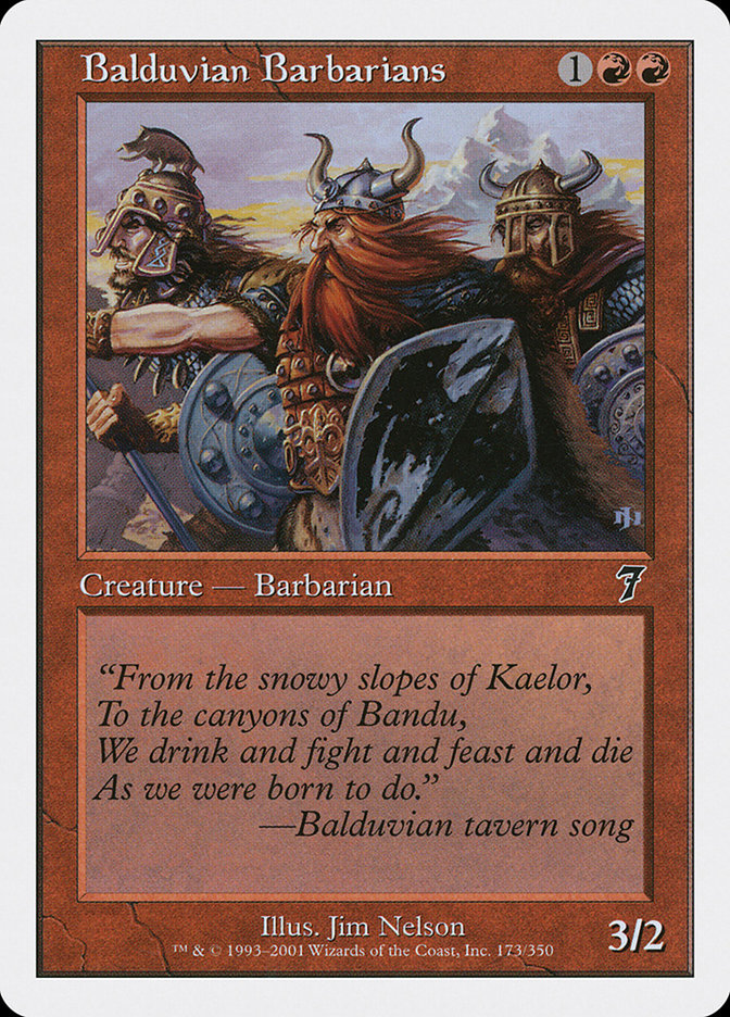 Balduvian Barbarians [Seventh Edition] | Webway Games