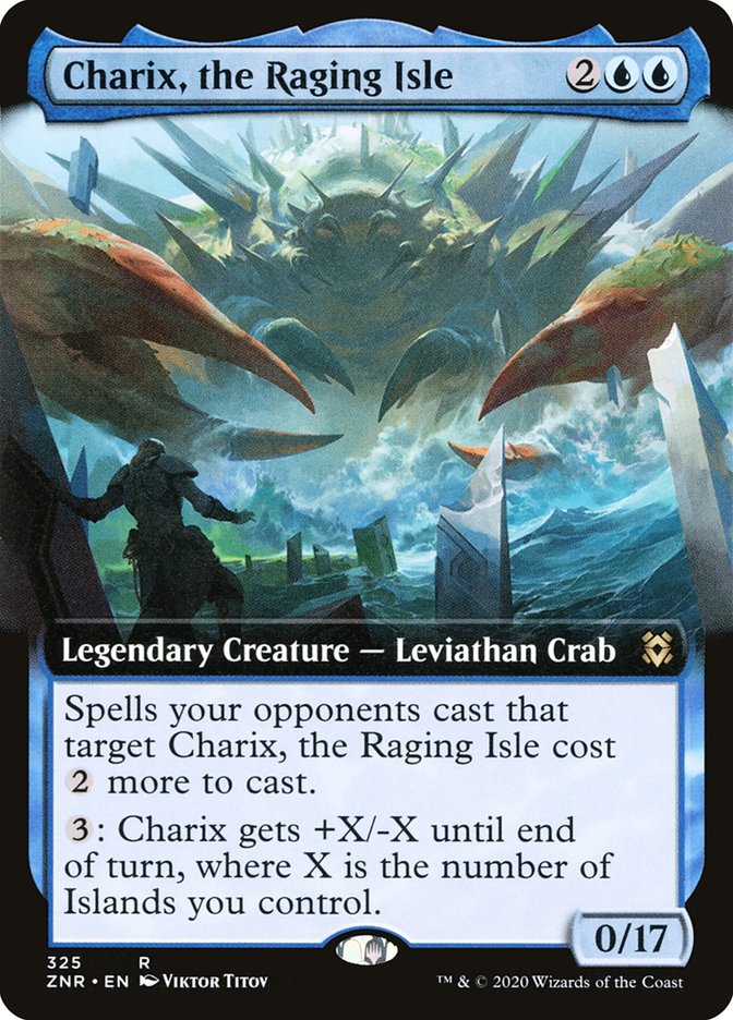 Charix, the Raging Isle (Extended Art) [Zendikar Rising] | Webway Games
