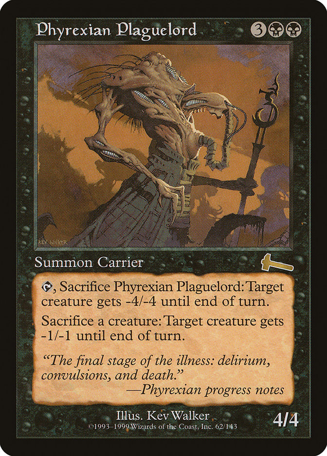 Phyrexian Plaguelord [Urza's Legacy] | Webway Games
