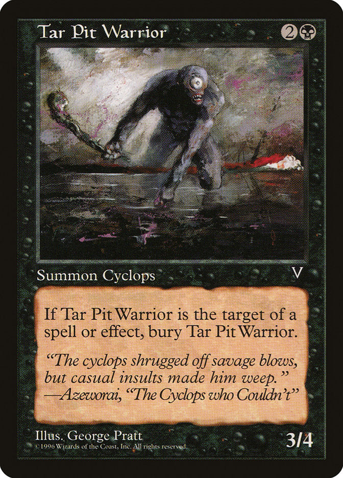Tar Pit Warrior [Visions] | Webway Games