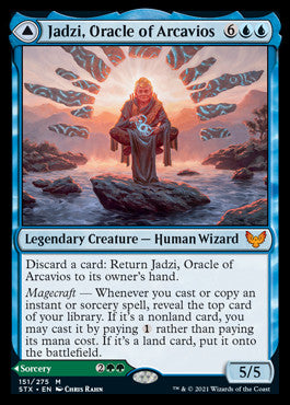 Jadzi, Oracle of Arcavios // Journey to the Oracle [Strixhaven: School of Mages] | Webway Games