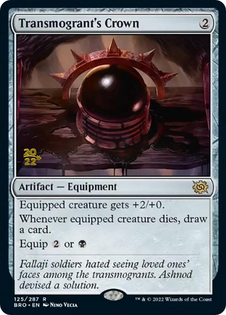 Transmogrant's Crown [The Brothers' War: Prerelease Promos] | Webway Games