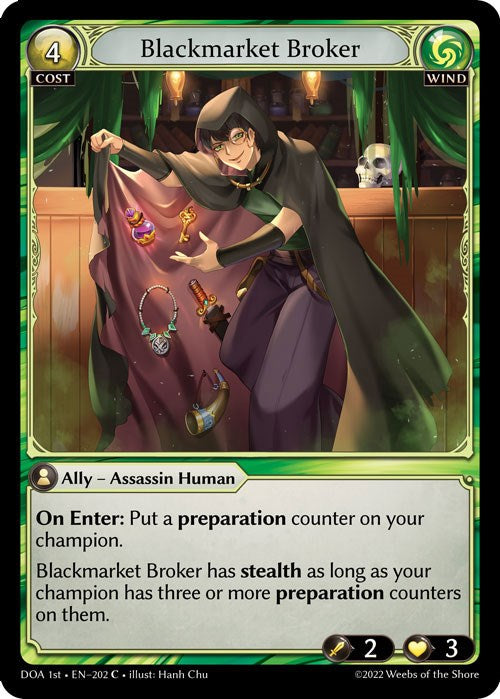 Blackmarket Broker (202) [Dawn of Ashes: 1st Edition] | Webway Games