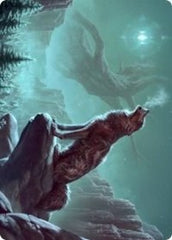 Sarulf's Packmate Art Card [Kaldheim: Art Series] | Webway Games