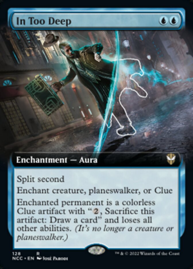In Too Deep (Extended Art) [Streets of New Capenna Commander] | Webway Games