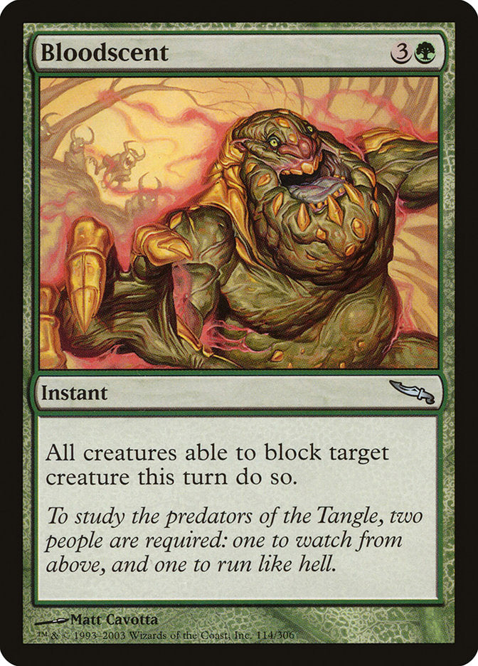 Bloodscent [Mirrodin] | Webway Games