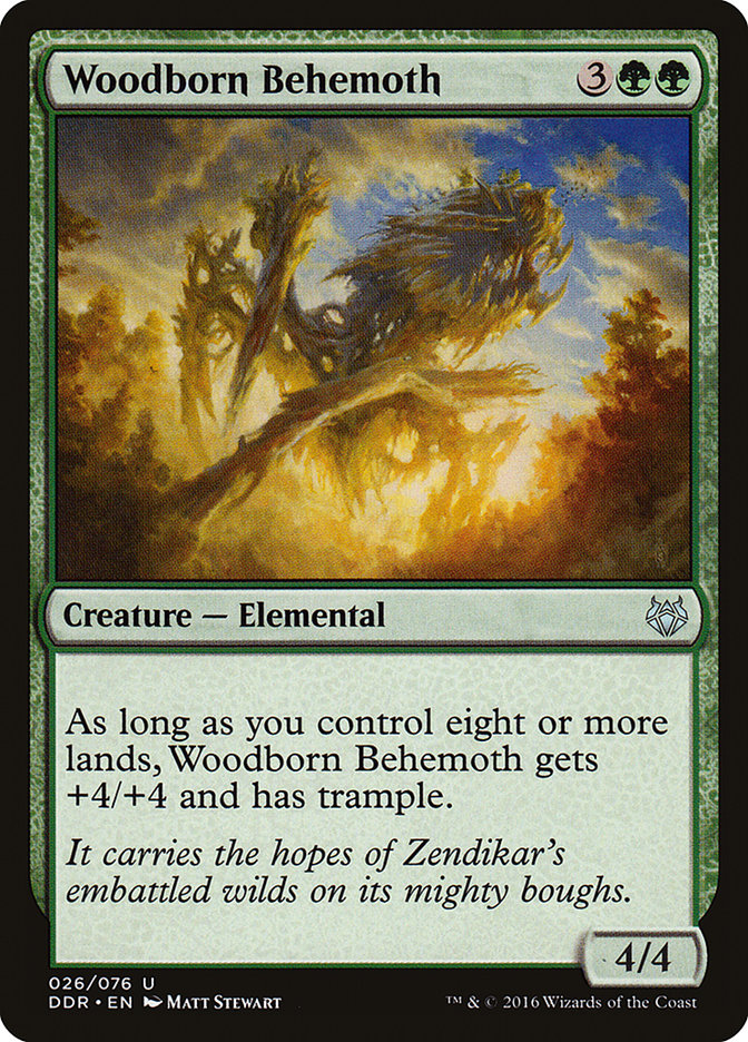 Woodborn Behemoth [Duel Decks: Nissa vs. Ob Nixilis] | Webway Games