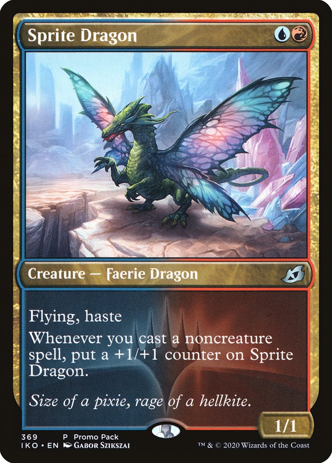 Sprite Dragon (Promo Pack) [Ikoria: Lair of Behemoths Promos] | Webway Games