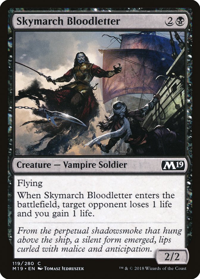 Skymarch Bloodletter [Core Set 2019] | Webway Games